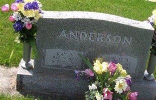 Ray P. Anderson Ray P. Anderson