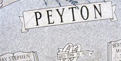 Ray Stephen Peyton