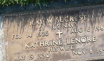 Ray W Secrest Ray W Secrest