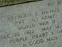 Rayburn E Duvall