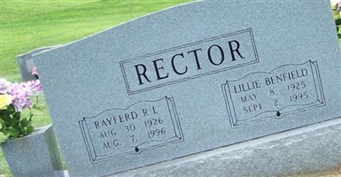 Rayferd Robert Lee "RL" Rector Rayferd Robert Lee "RL" Rector