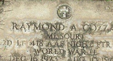 2Lt Raymond Attilio "Dick" Cozza