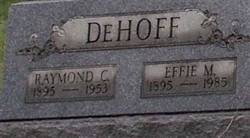 Raymond C DeHoff Raymond C DeHoff