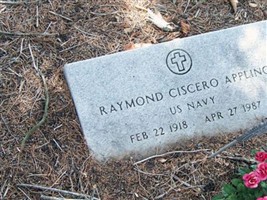 Raymond Ciscero Appling Raymond Ciscero Appling