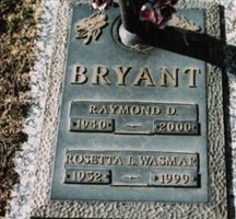 Raymond D. Bryant Raymond D. Bryant