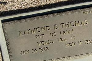 Raymond E Thomas