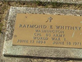 Raymond Earl Whitney Raymond Earl Whitney