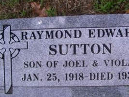 Raymond Edward Sutton Raymond Edward Sutton