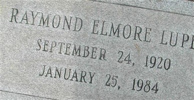 Raymond Elmore Luper Raymond Elmore Luper