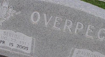 Raymond F. Overpeck Raymond F. Overpeck