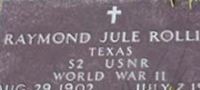 Raymond Jule Rollins