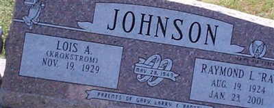 Raymond L. "Ray" Johnson Raymond L. "Ray" Johnson