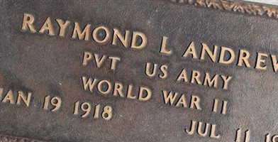 Raymond Leslie Andrews Raymond Leslie Andrews