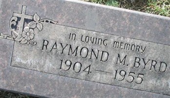 Raymond M. Byrd Raymond M. Byrd