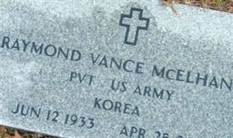 Raymond "Mack" Vance McElhaney Raymond "Mack" Vance McElhaney