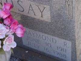 Raymond R. Lindsay Raymond R. Lindsay
