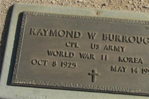 Raymond W Burroughs