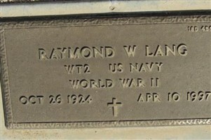 Raymond W Lang Raymond W Lang
