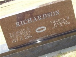 Raymond Wallace Richardson Raymond Wallace Richardson
