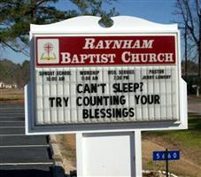 Raynham Baptist Church Cemetery