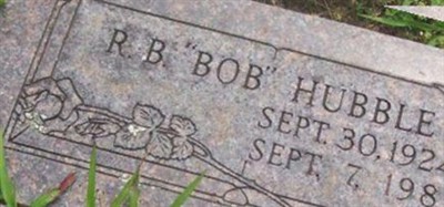 R B "Bob" Hubble R B "Bob" Hubble