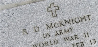 R. D. McKnight R. D. McKnight