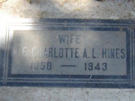 R.E.Charlotte A.L. Hines