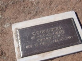 R E Humphries R E Humphries