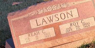 Reah C. Lawson Reah C. Lawson
