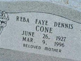 Reba Faye Dennis Cone