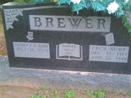 Rebecca Ann Gregson Brewer Rebecca Ann Gregson Brewer