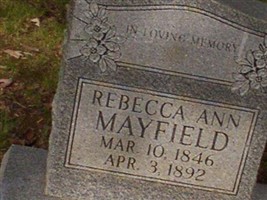Rebecca Ann Mayfield Rebecca Ann Mayfield