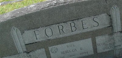 Rebecca B. Forbes Rebecca B. Forbes