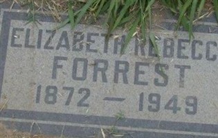 Rebecca Elizabeth Wixom Forrest Rebecca Elizabeth Wixom Forrest
