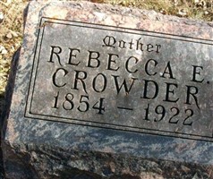 Rebecca Ellen Endsley Crowder Rebecca Ellen Endsley Crowder
