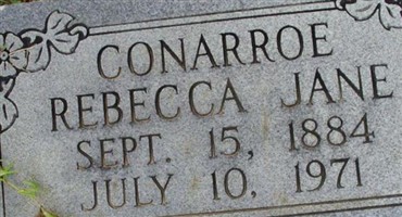 Rebecca Jane Conarroe Rebecca Jane Conarroe