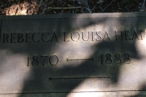 Rebecca Louisa Heaps Rebecca Louisa Heaps