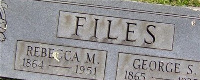 Rebecca M Files
