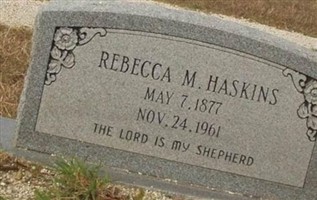 Rebecca M. Haskins Rebecca M. Haskins