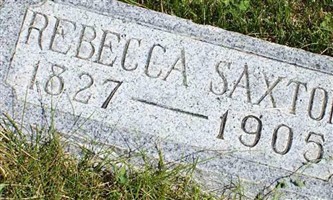 Rebecca Saxton Rebecca Saxton