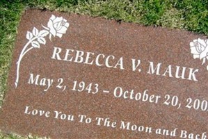 Rebecca V. Mauk Rebecca V. Mauk