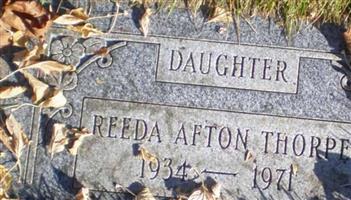 Reeda Afton Thorpe Reeda Afton Thorpe