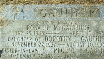 Regent E. Gauthier Regent E. Gauthier