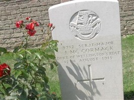 Regimental Serjeant Major J McCORMACK Regimental Serjeant Major J McCORMACK