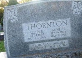 Regina A Thornton Regina A Thornton