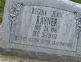 Regina "Jean" Kayner