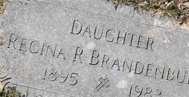 Regina R. Brandenburg Regina R. Brandenburg