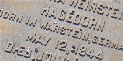 Regina Weinstein Hagedorn
