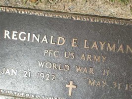 Reginald E Layman, Sr