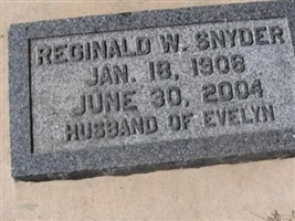 Reginald W. Snyder Reginald W. Snyder